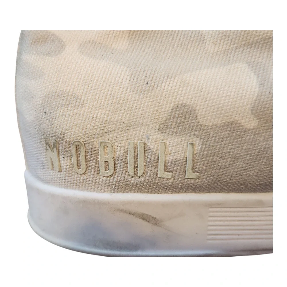 NoBULL high top shoes unisex men 10.5 Women 12 artic camo canvas trainer workout